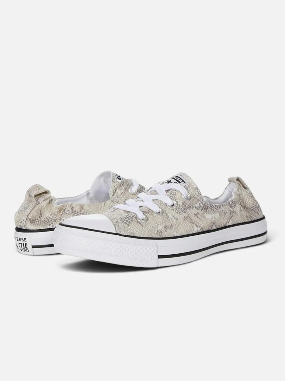 Converse Chuck Taylor All Star Shoreline Slip On Snake Women’s Sz 8 LIKE NEW